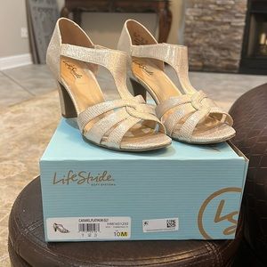 Lifestride heels- Caramel Platinum Isly